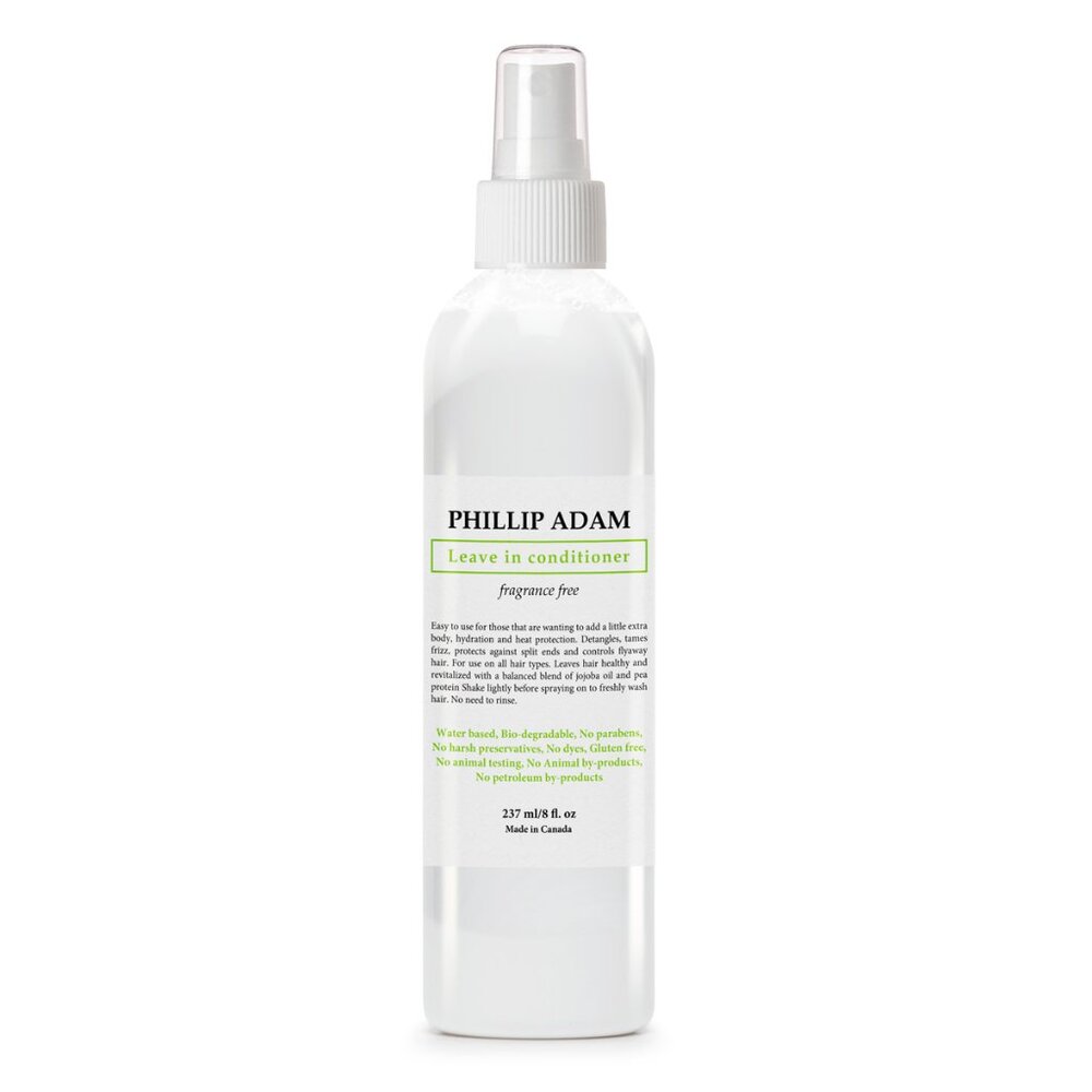 Phillip Adam Fragrance Free Leave in Conditioner 8 fl.oz.